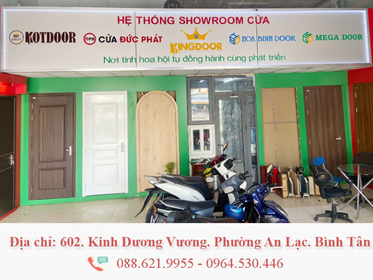 Giá cửa nhựa giả gỗ tại bình tân