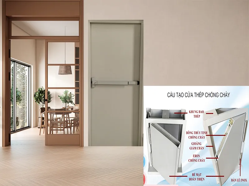 Báo giá cửa thép chống cháy tại bình thạnh