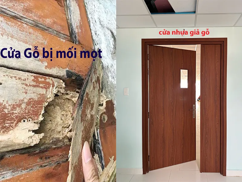 So Sánh Cửa Nhựa Phòng ngủ và cửa gỗ | Đây là lựa chọn tốt nhất