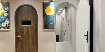 Báo giá cửa vòm nhựa composite tại phú nhuận