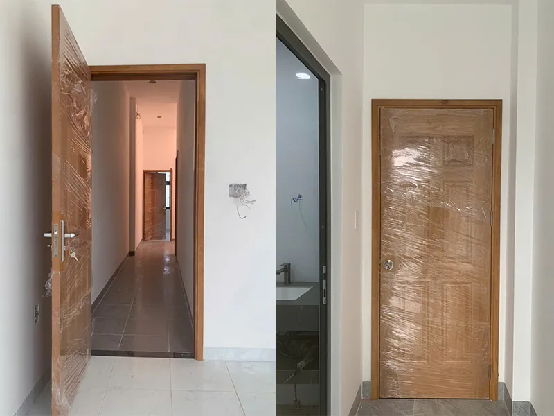 Báo giá cửa gỗ công nghiệp