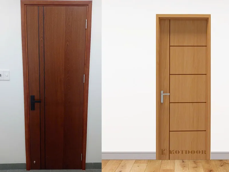 Báo giá cửa gỗ công nghiệp
