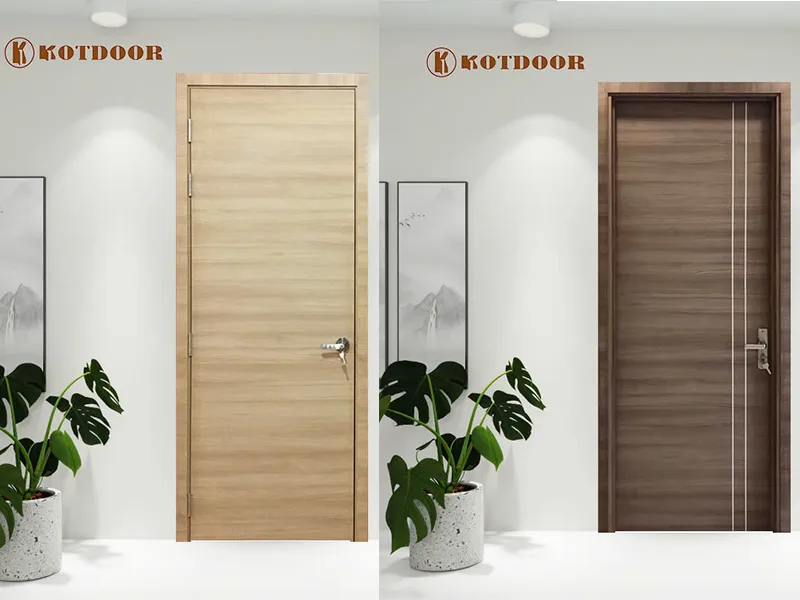 Báo giá cửa gỗ công nghiệp