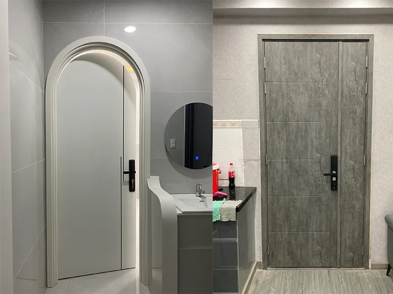 Cửa composite giá rẻ Cửa composite giá rẻ