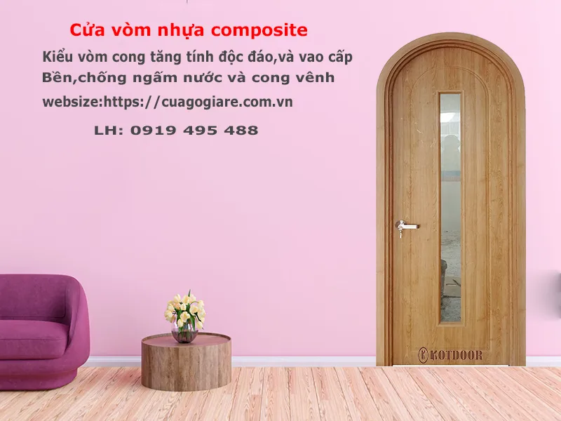 báo giá cửa vòm nhựa composite tại hóc môn