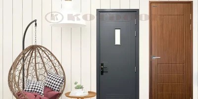 Mẫu cửa nhựa giả gỗ