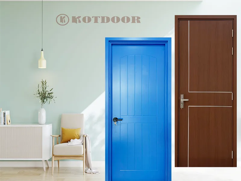 Cửa nhựa composite phủ da tại tiền giang
