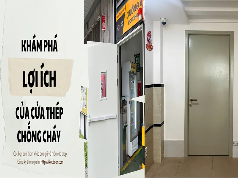 Cửa thép chống cháy tại thủ đức
