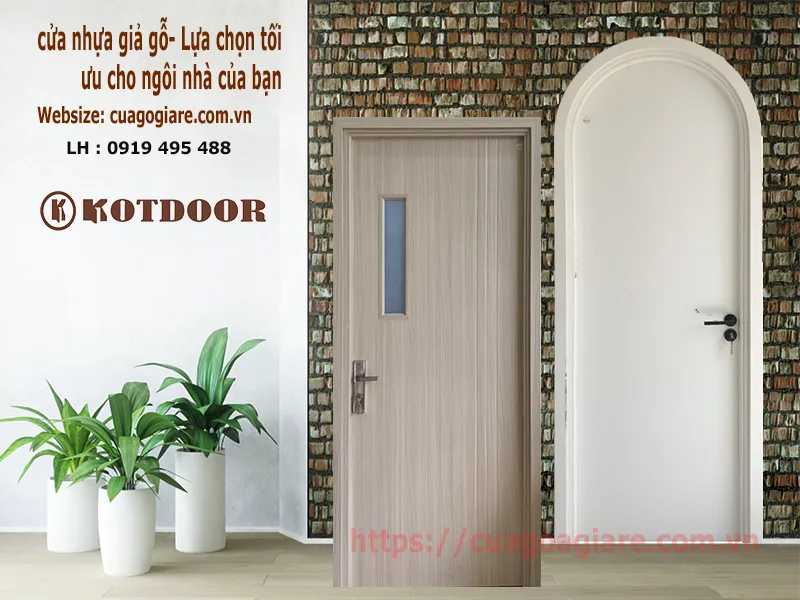 Xu hướng cửa nhựa mới nhất 2025