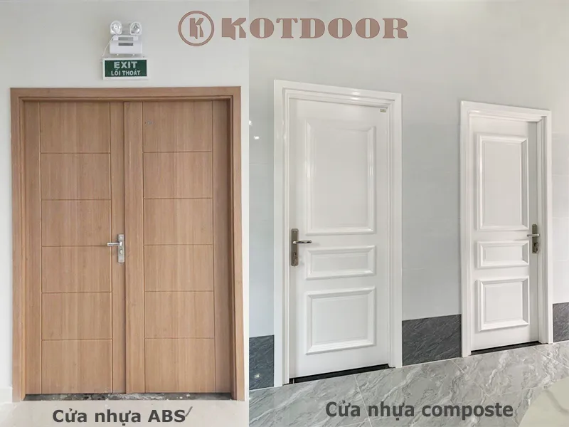 Cửa nhựa Abs hay cửa nhựa composite